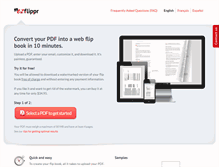 Tablet Screenshot of ezflippr.com